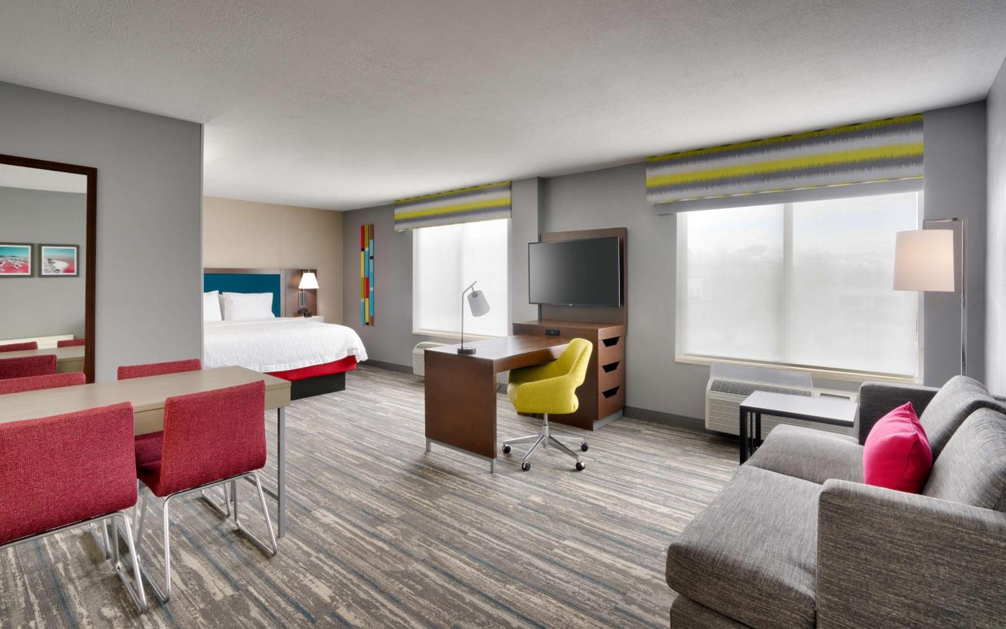 Hampton Inn & Suites Salt Lake City Airport Exterior foto